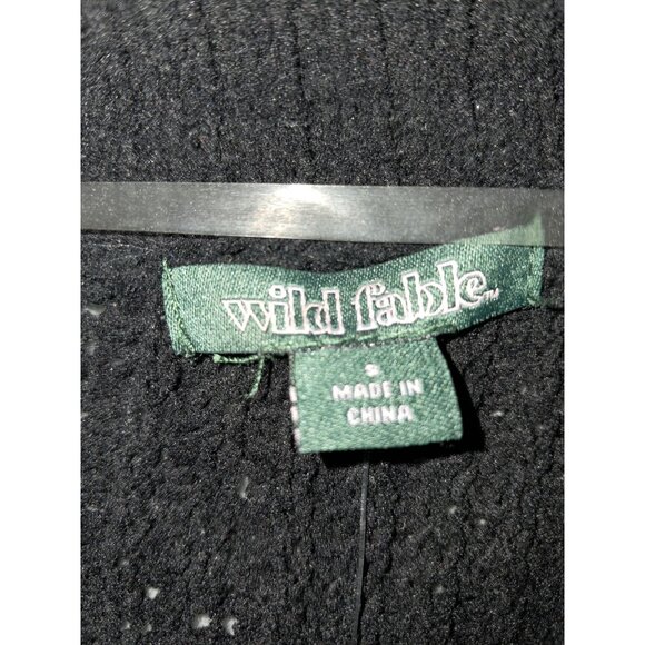 Women's Black Wild Fable Knitted Cardigan Size Small -NWT - Picture 6 of 15